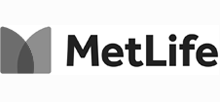 A black and white image of the metl logo.